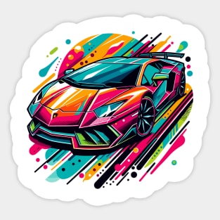 Lamborghini aventador Sticker